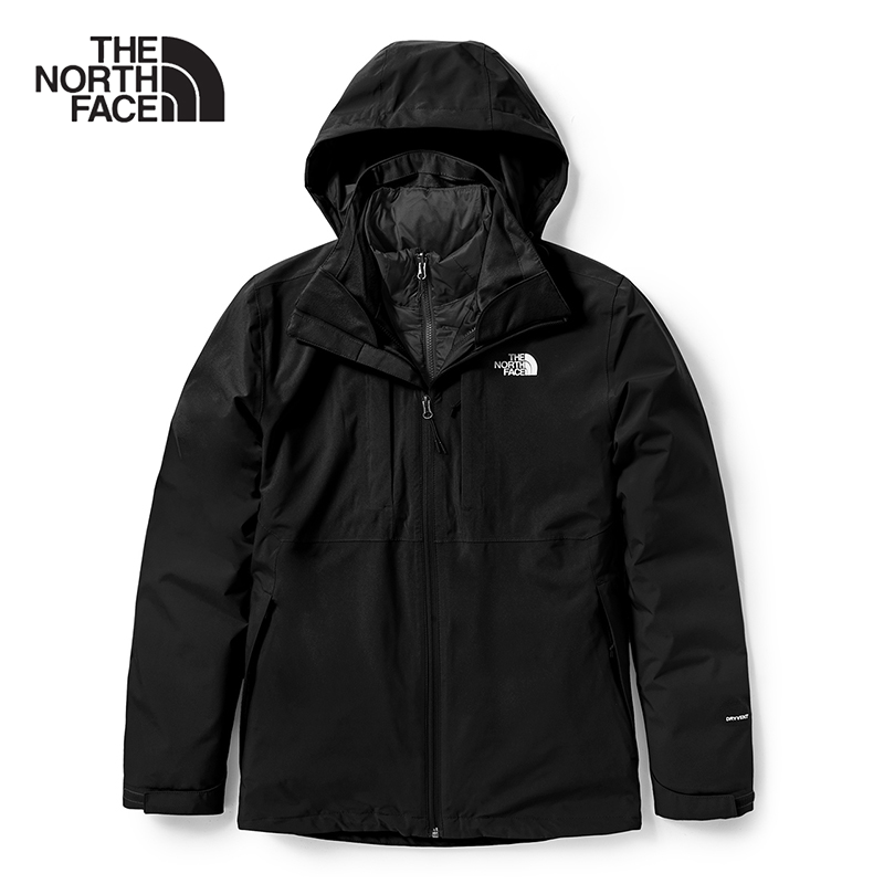 feathers coming out of north face jacket