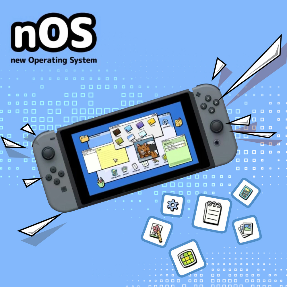 Did you know nOS turns the Nintendo Switch into a tiny computer?
