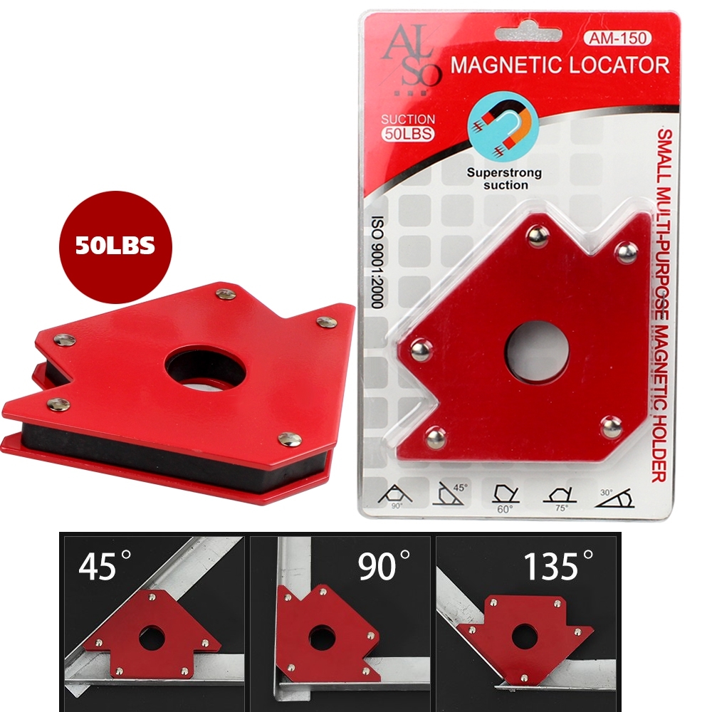Telecorsa แม่เหล็กจับฉาก ตัวจับเข้ามุม MAGNETIC LOCATION  50LBS 4นิ้ว รุ่น Magnet50lbs-no4-01A-Intex