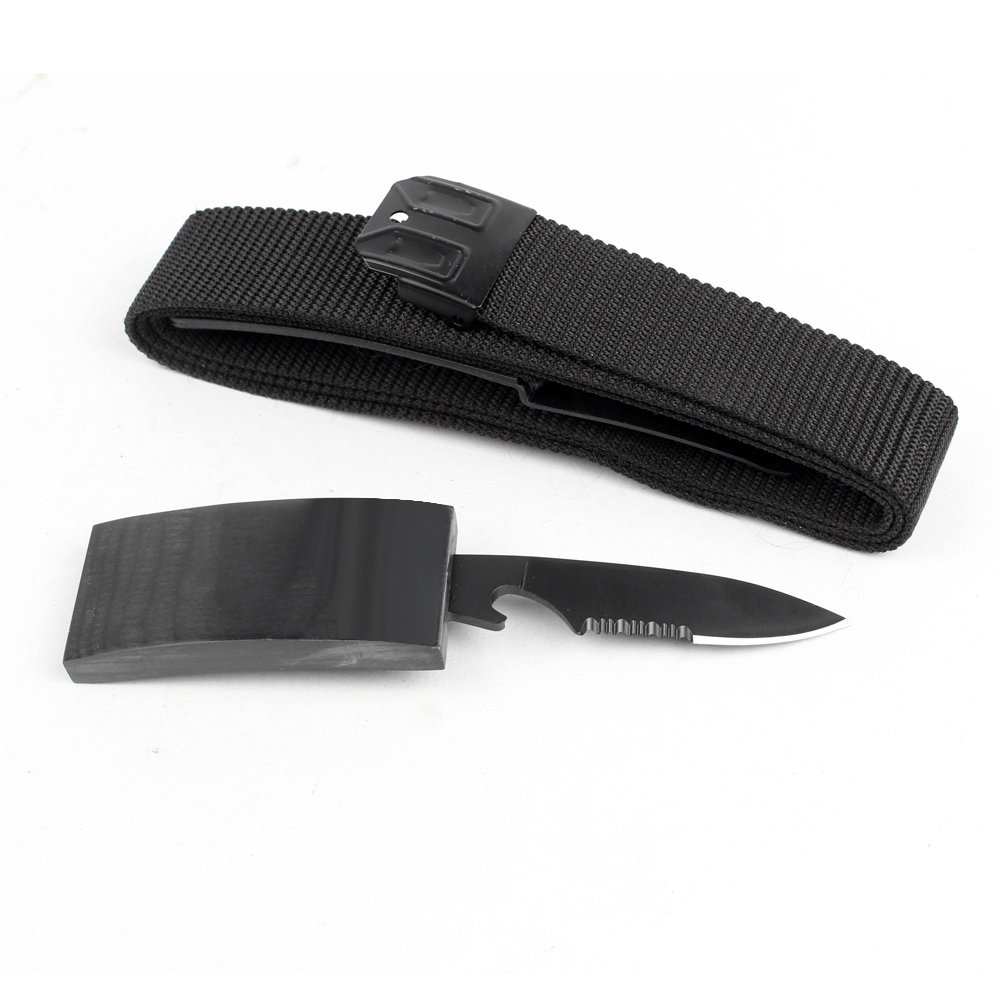 Telecorsa เข็มขัดซ่อนมีด เข็มขัดมีด Belt Knife DV-01 รุ่น Belt-Knife-Kitchen-Camping-06A-K2