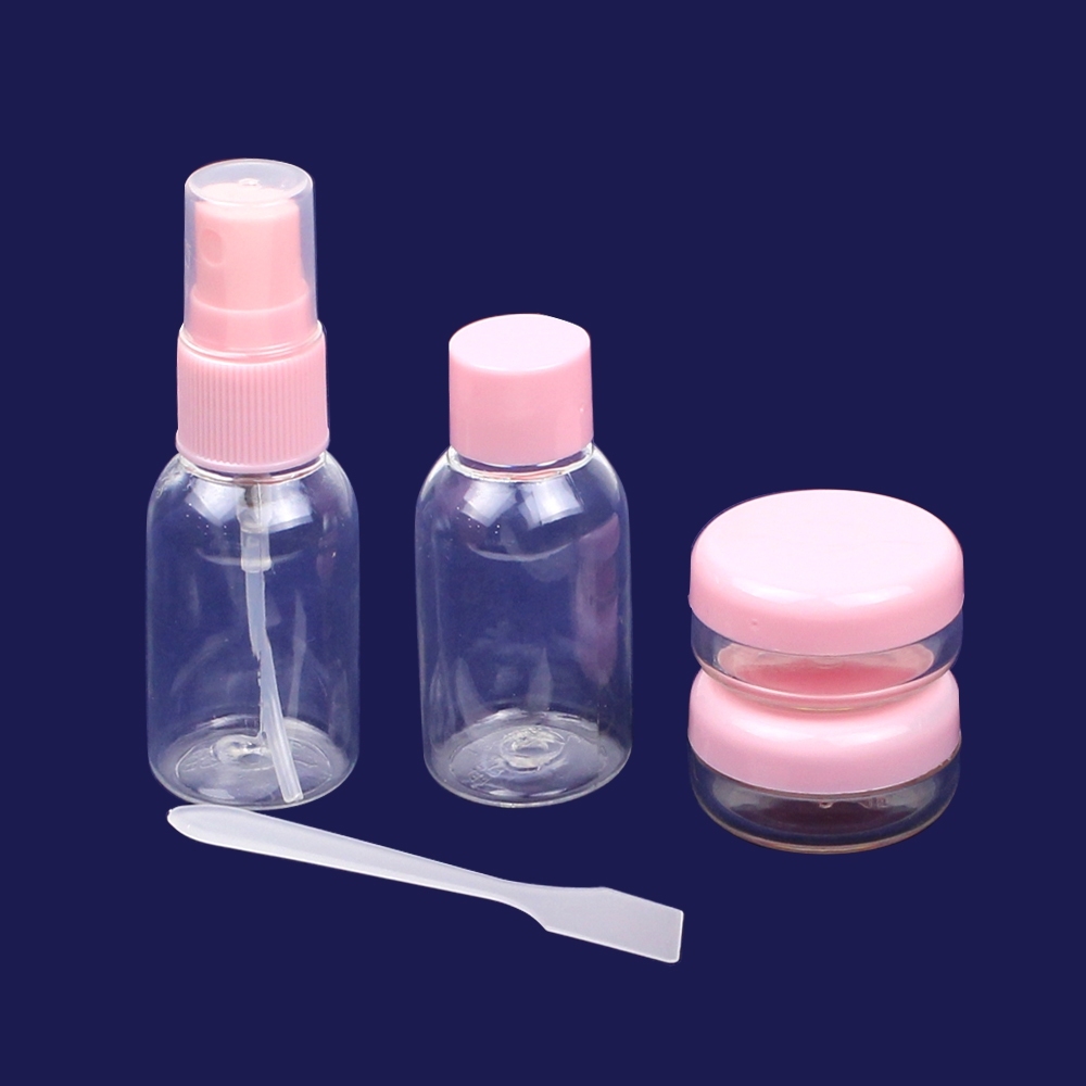 TELECORSA Bottle Sets Bottle Cream for traveling Bottle-Nail-Powder-set-hand-carry-05A-June2-Beam