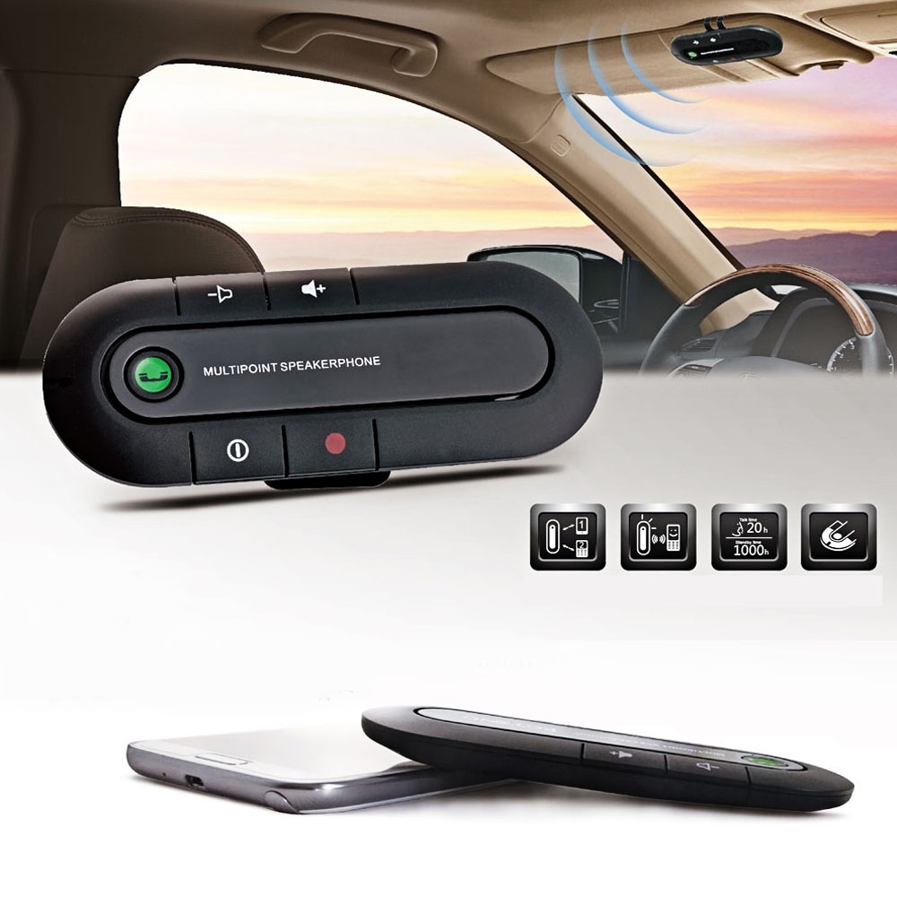 Telecorsa บลูทูธสำหรับรถยนต์ Bluetooth Hands free Kit รุ่น BluetoothHands50b-K3