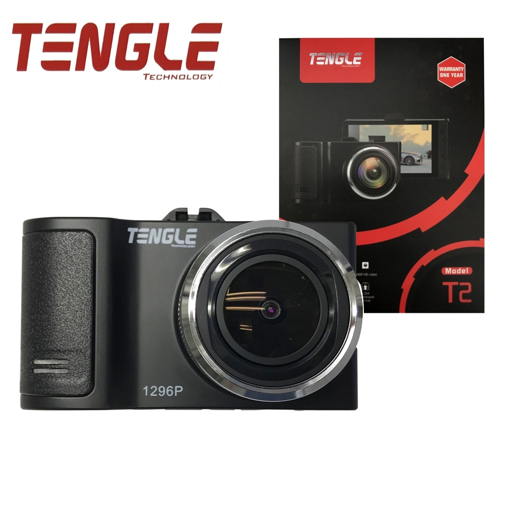 Telecorsa กล้องติดรถยนต์ 2 กล้องหน้า-หลัง 1296P Tengle T2-09H-GPS รุ่น T2-09H-GPS