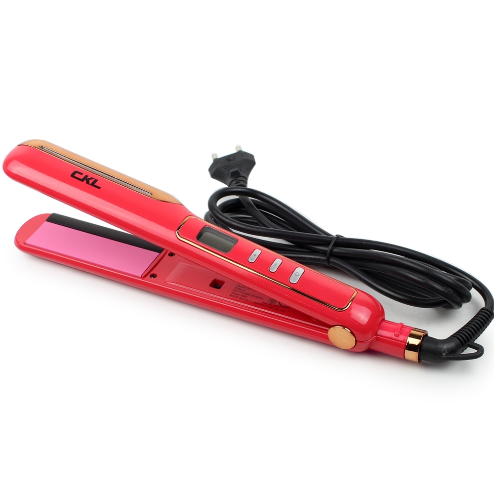 Telecorsa Hair Straightener CKL-734 Digital Screen Model CKL-734-04B-Song