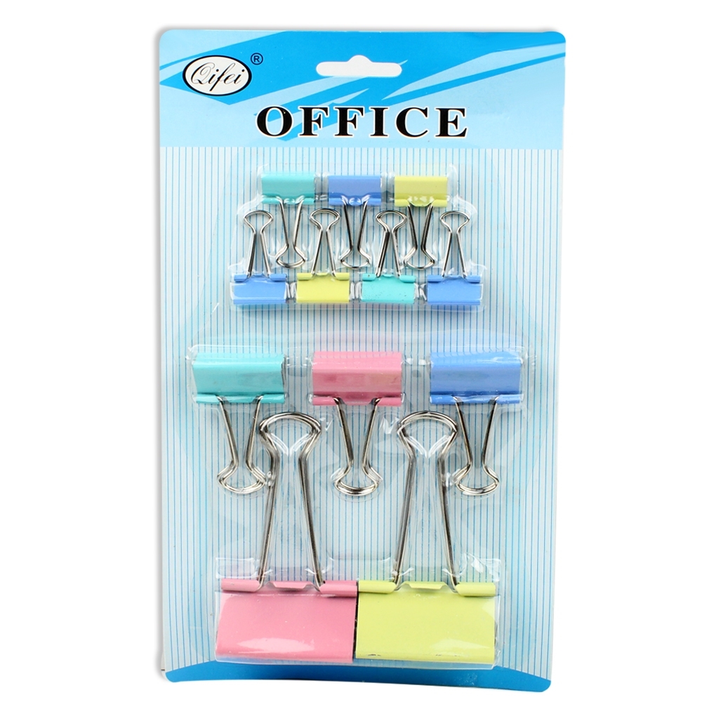 TELECORSA Clip Clip, Clip Clip, 12 Paper Clip, Colorful-Book-File-clips-12pieces-05A-June-Beam