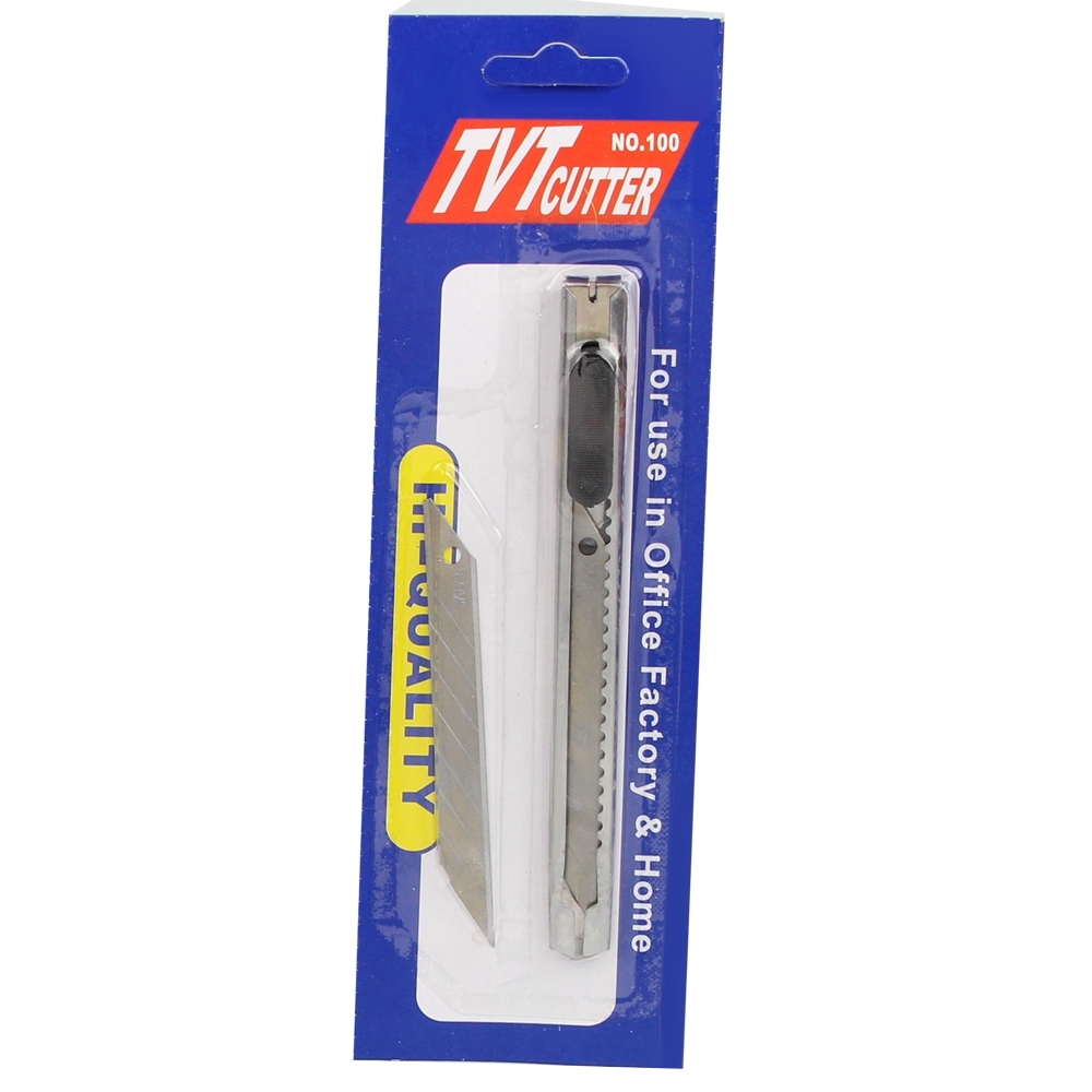 Telecorsa Cutter Knife Cutter with 1 Tvt Cutter Blade Model CUTTER-METAL-BLADE-00G-June-Beam