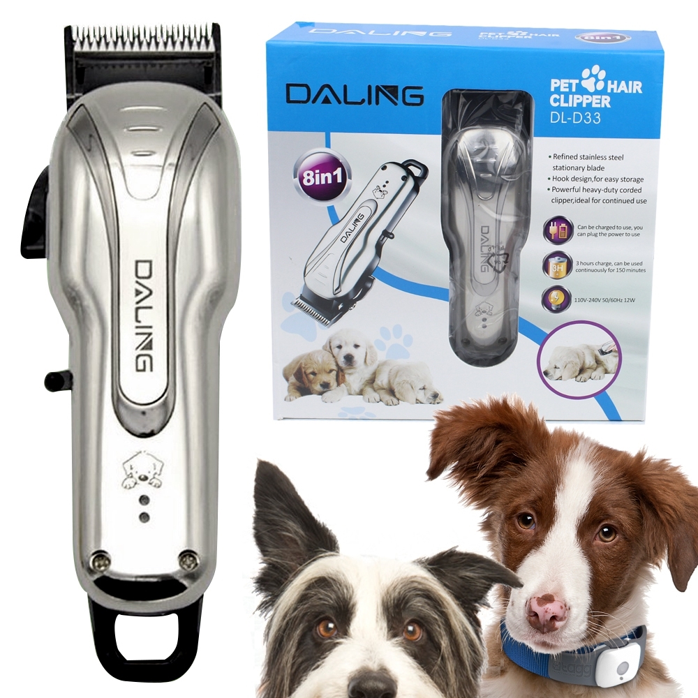 Telecorsa แบตเตอเลี่ยนไร้สาย ตัดขนสุนัขและแมว ปัตตาเลี่ยนไร้สายตัดขนสัตว์เลี้ยง Daling DL-D33 รุ่น DL-D33-03C-Rat