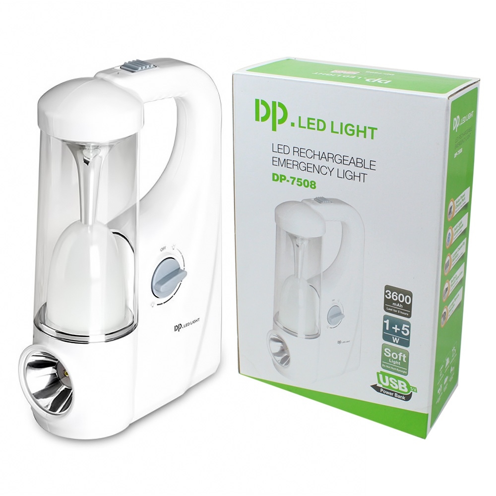 Telecorsa LED Lamp Emergency Light DP.LED Light DP-7508 Desktop Model DP7508-06B-K3
