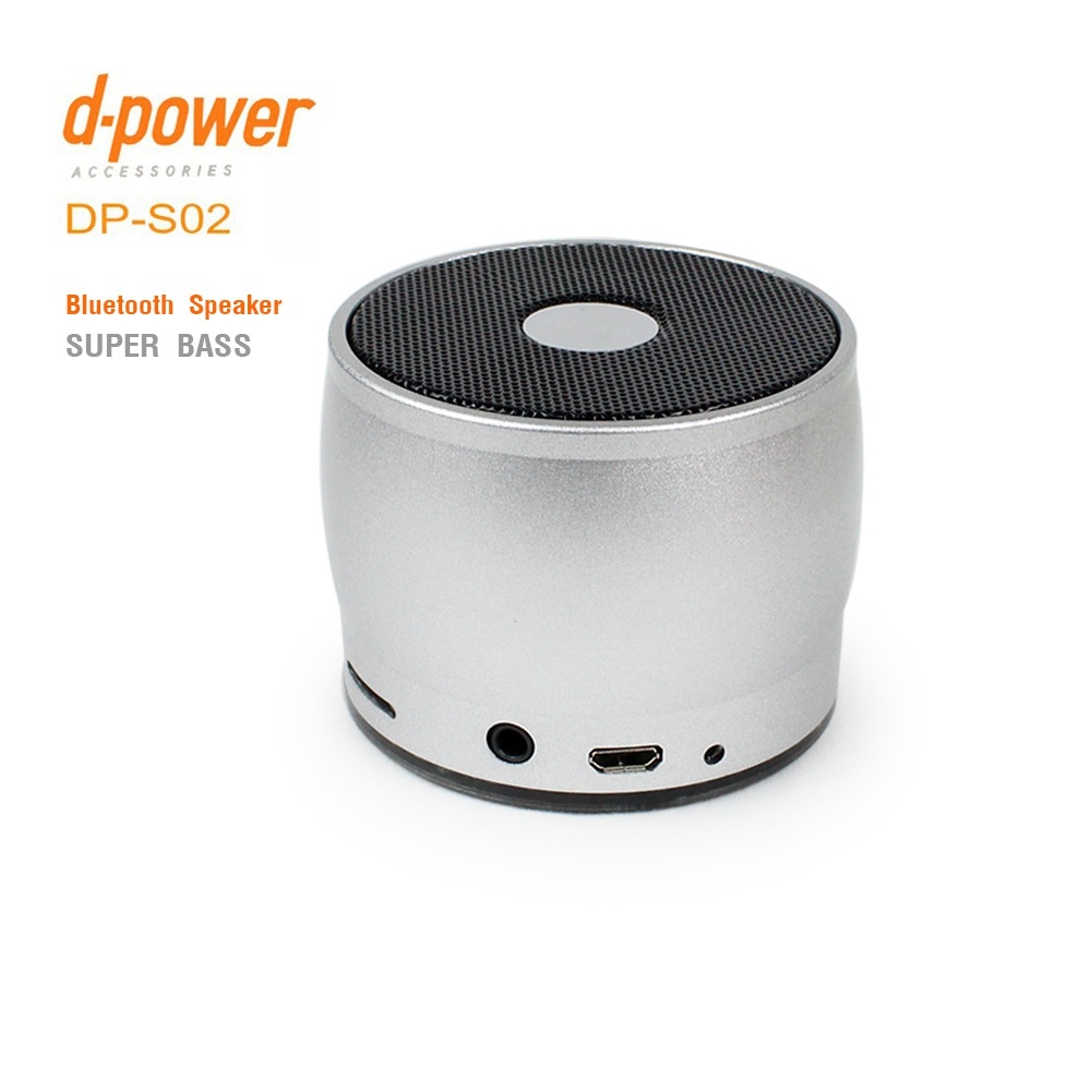 Telecorsa Bluetooth Speaker d-power DP-S02 Bluetooth Speaker model DPowerDrumBass51b-Song