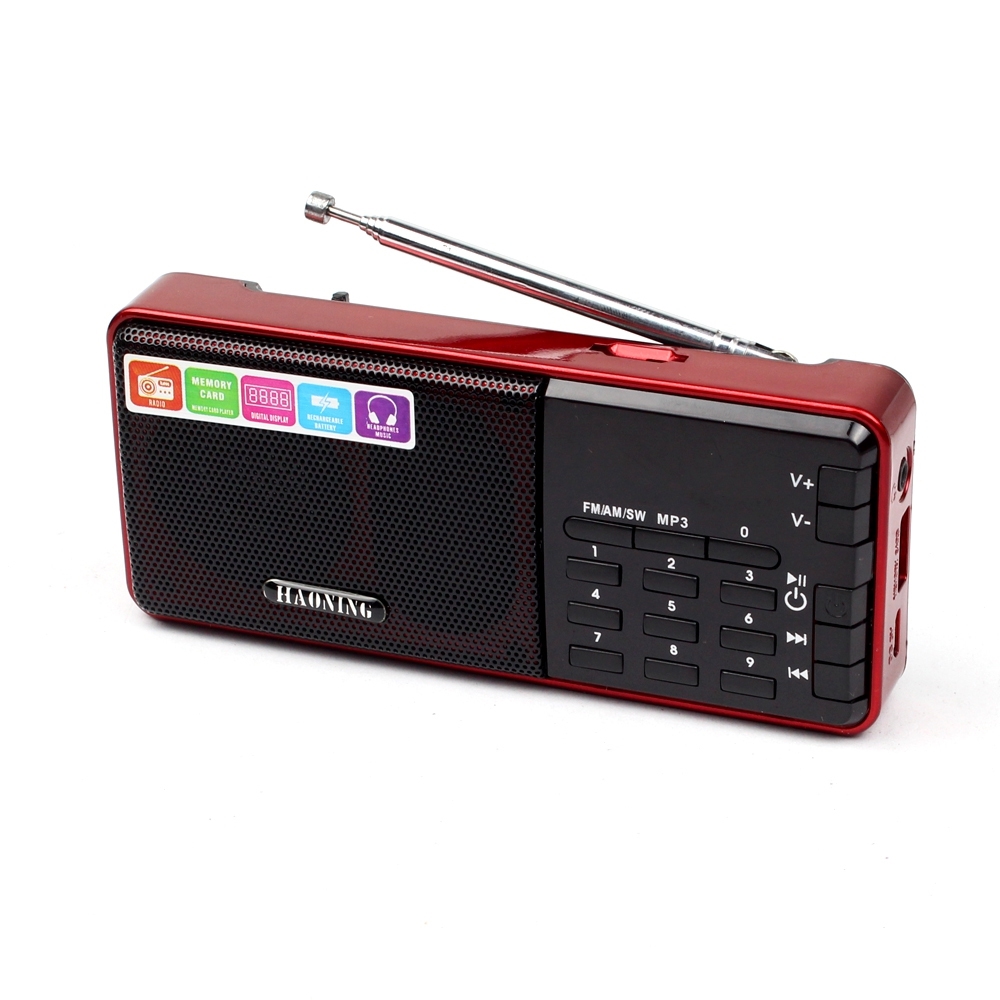 Telecorsa วิทยุ AM/FM/SW  Hao Ning  HN-S363LED ขนาดเล็ก รุ่น HNS363-55a-K3