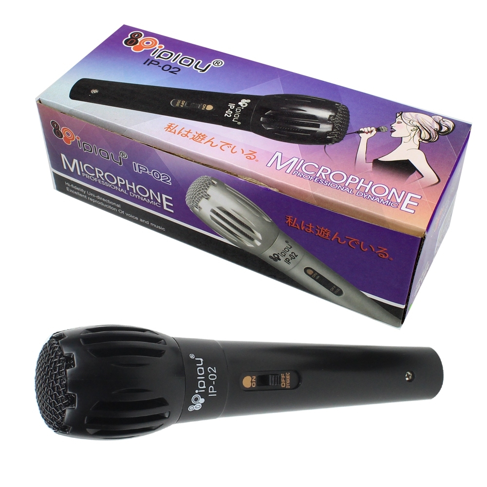 Telecorsa Microphone IPLAY IP-02, cable length 2 meters, model IP-02-08c-Song