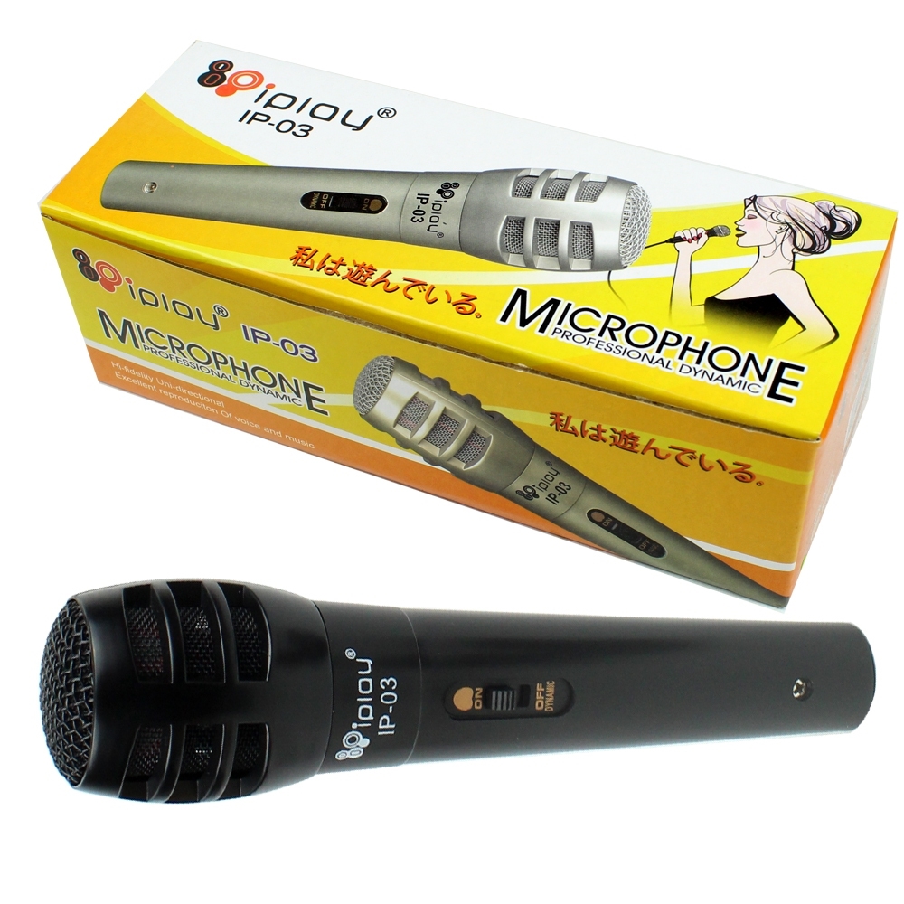 Telecorsa Microphone IPLAY IP-03, cable length 2 meters, model IP-03-08c-Song