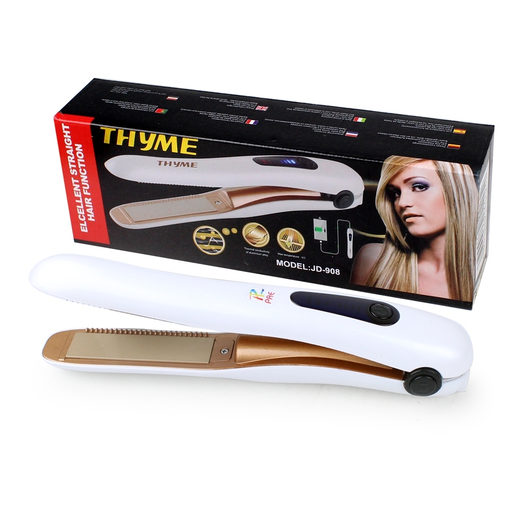 Telecorsa Cordless Hair Straightener Thyme JD-908 Model JD-908-06C-Song
