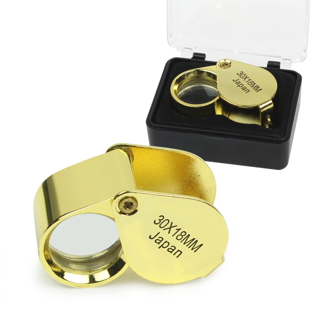 TELECORSA Camera Lynx Sleeping Camera Gold Jewelry 30x18 mm Jeweler's Loupe Model Microscope-GOLD30X18-05C-BOSS-K2