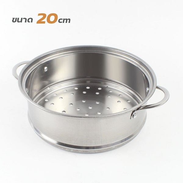 Telecorsa stainless steel steamer (20 cm) 1 piece model Steaming-tray-20-cm-00d-TC