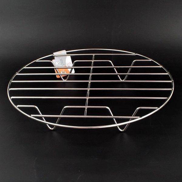 Telecorsa ที่รองหม้อสแตนเลส ตะแกรงรองหม้อ ขนาด 30 Cm 1ชิ้น รุ่น Hot-vice-hot-pot-30x5-cm-00F-TC