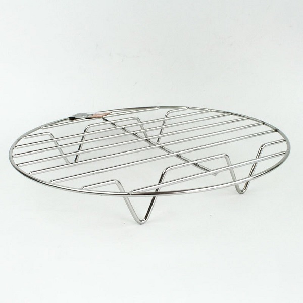 Telecorsa ที่รองหม้อสแตนเลส ตะแกรงรองหม้อ ขนาด 30 Cm 1ชิ้น รุ่น Hot-vice-hot-pot-30x5-cm-00F-TC