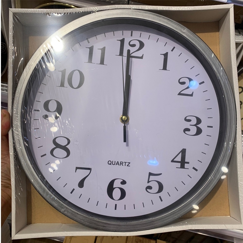 Telecorsa นาฬิกาแขวนผนัง มีลายให้เลือก รุ่น 12-inches-quartz-clock-hanging-05i-OKs