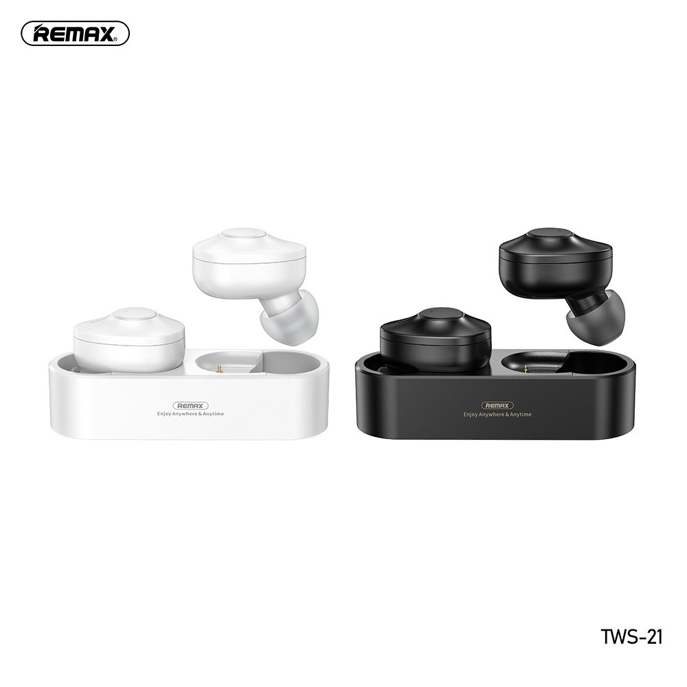 TELECORSA Headphone Small Talk TWS V21 BT 5.0 Remax Assorted Color Version TWS-21-05B-RI