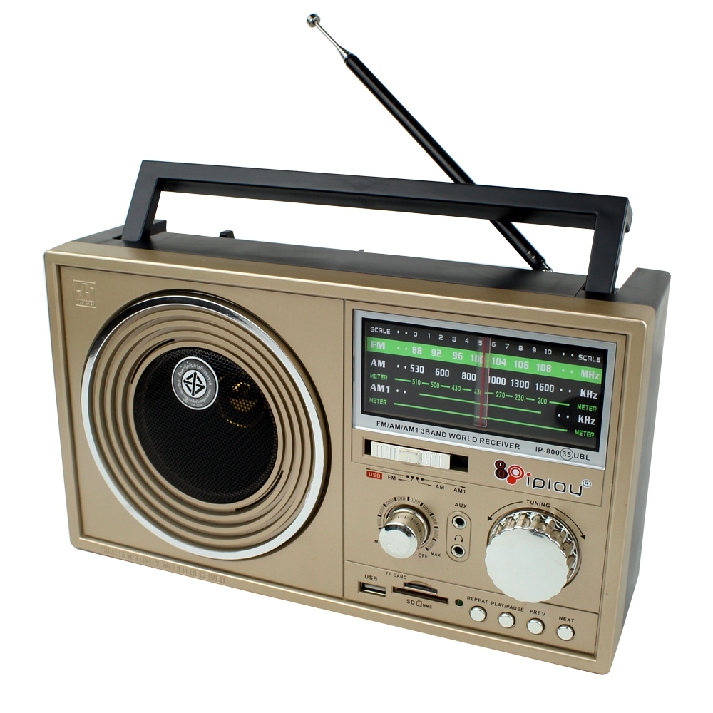 Telecorsa วิทยุ AM/FM รุ่น IP-800 (35U) รุ่น FM-Radio-portable-AUX-mp3-USB-IP-800-35-UBL-05C-Song