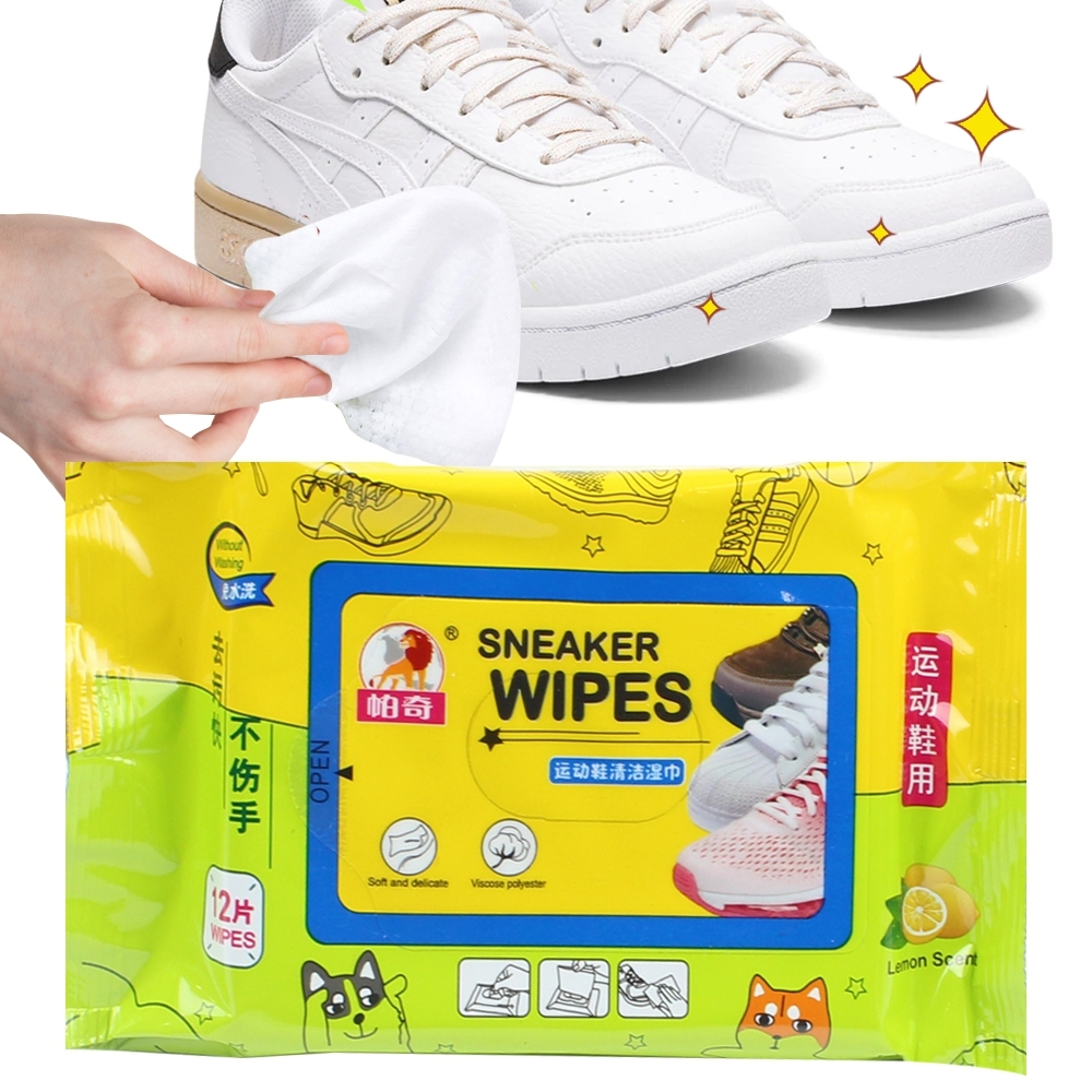 Towel for cleaning shoes (Sneaker wipes) 1 Pack/12Pieces Telecorsa