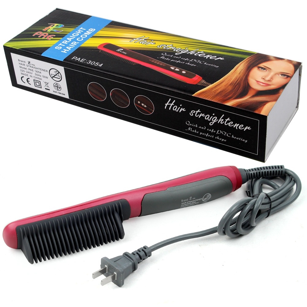Telecorsa electric straight hair brush PAE-3054 model PAE-3054-51a-Song