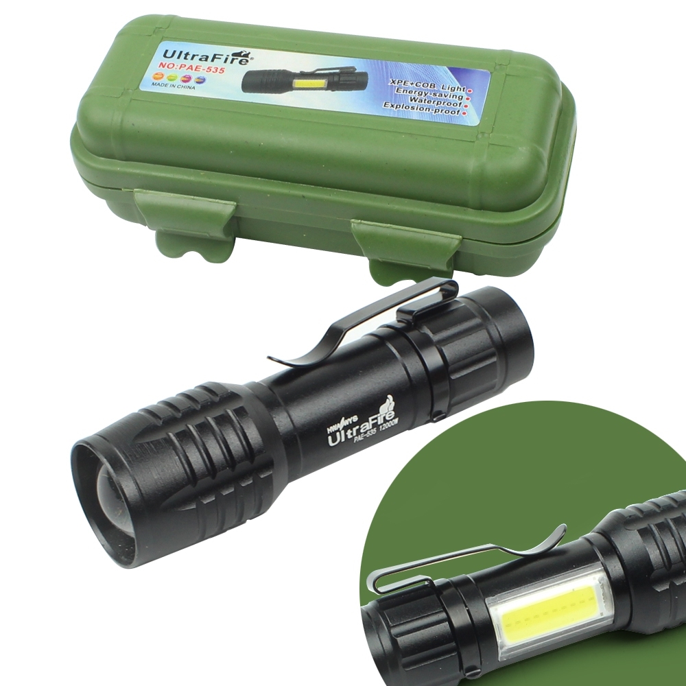 Telecorsa Zoom Flashlight Ultrafire PAE-535 12000W Model PL-535C-08D-K4