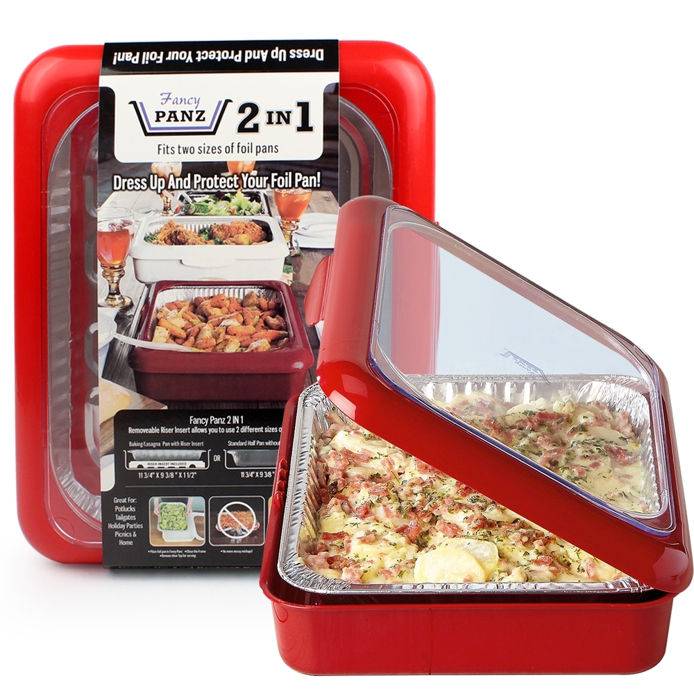 TELECORSA Foil Tray Box 2 in 1 Fancy Panz Model Protect-foil-pan-2in1-08a-j1