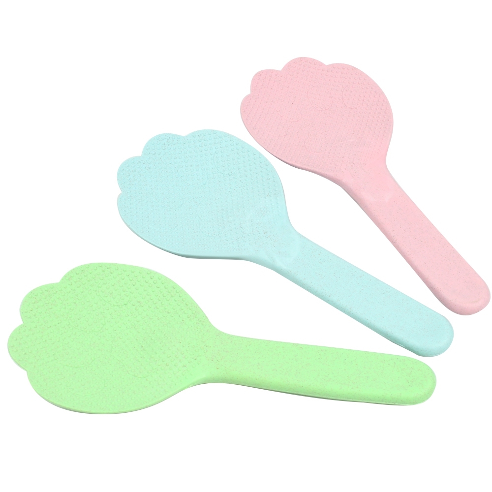 Telecorsa ทัพพี ทัพพีตักข้าว  คละสี รุ่น Rice-Cooker-Short-Spoon-Plastic-06a-June-Beam