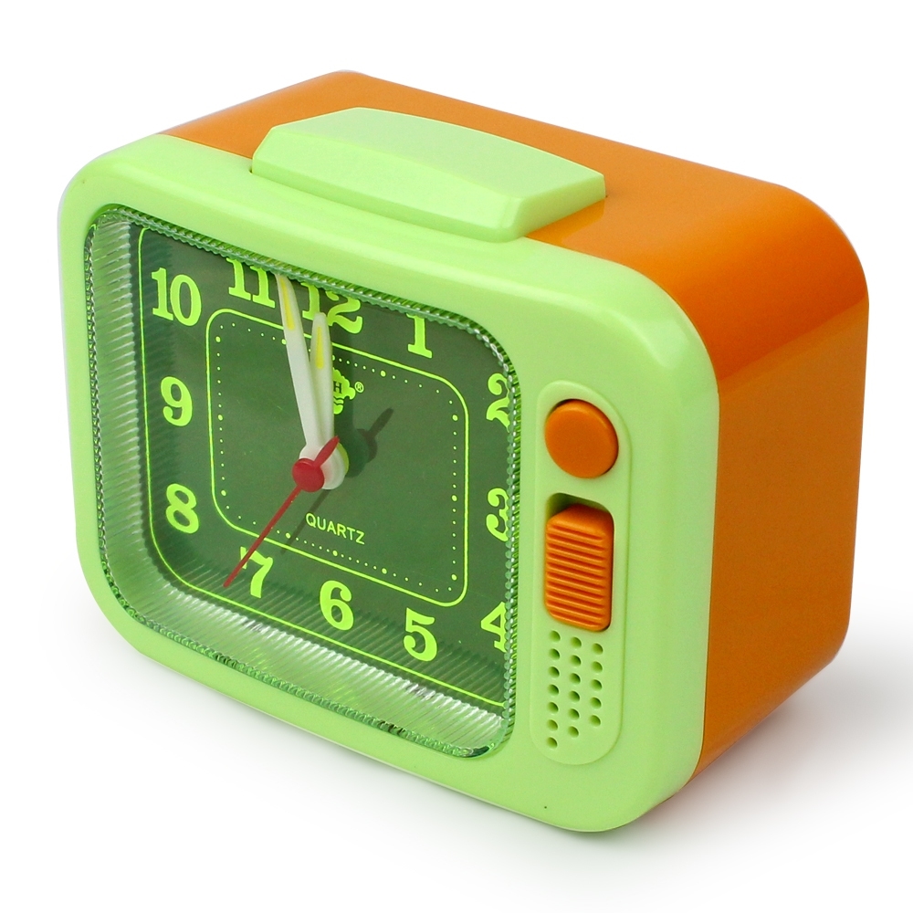 Telecorsa นาฬิกาปลุก  Clock Quartz  Alarm SND-330 รุ่น AlarmClock-SND-330-05g-Song