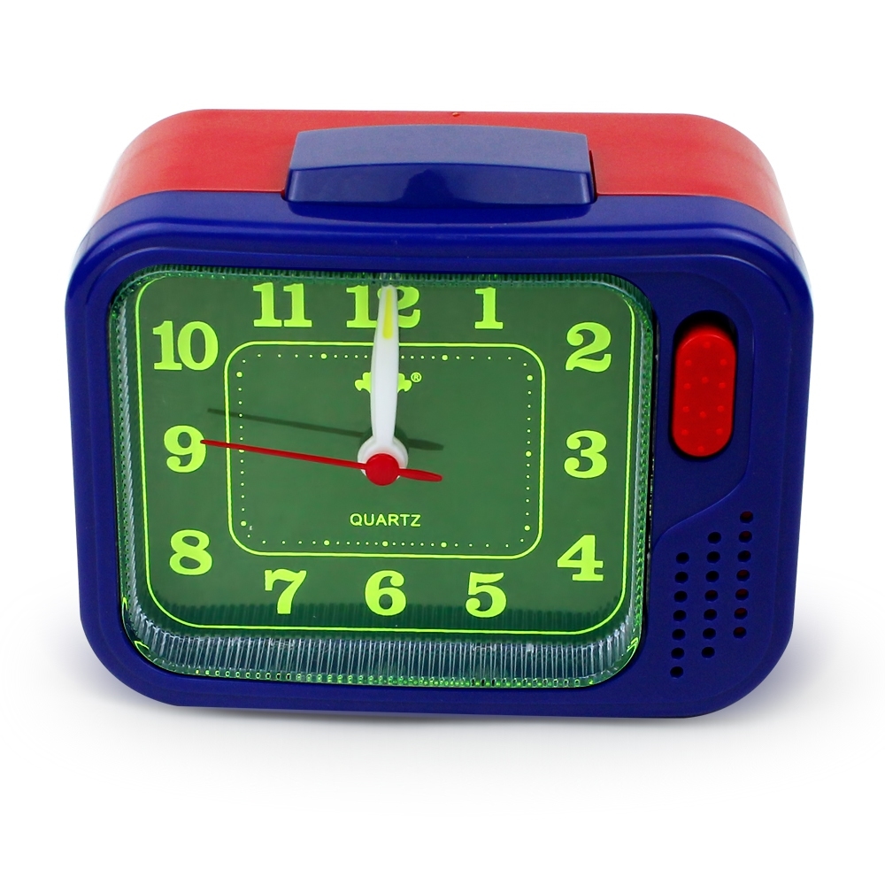 Telecorsa นาฬิกาปลุก  Clock Quartz  Alarm SND-331 รุ่น AlarmClock-SND-331-05g-Song