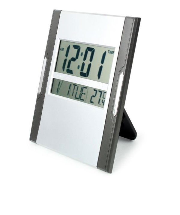 Telecorsa นาฬิกาดิจิตอล แบบ Dual-LCD 3886 ตั้งโต๊ะหรือแขวนก็ได้ รุ่น DigitalClock3886-06a-Song