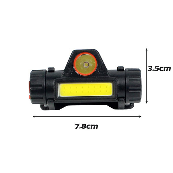 Telecorsa Flashlight Headwear USB Charger Model High-Lamp-LED-Headlight-High-POWER-05D-SONG