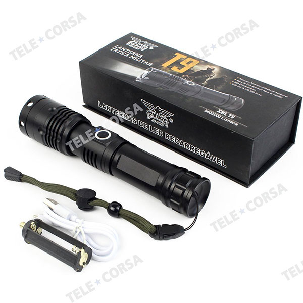 Telecorsa High Strong Flashlight JY-8890 XML-T9 High-Beam-LED-Torch-Army-T9-Quality-08A-Song