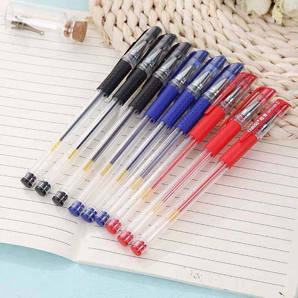 YOULIKE ready to send !! The gel ink pen has 3 colors to choose 0.5mm needle head pen needle pen blue pen head size 0.5M # H001