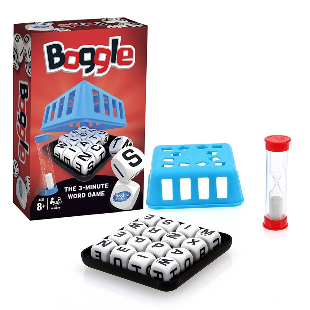 Telecorsa Scrabble Boggle ลูกเต๋าตัวอักษร รุ่นScrabble-Boggle-Game-00H-Toy