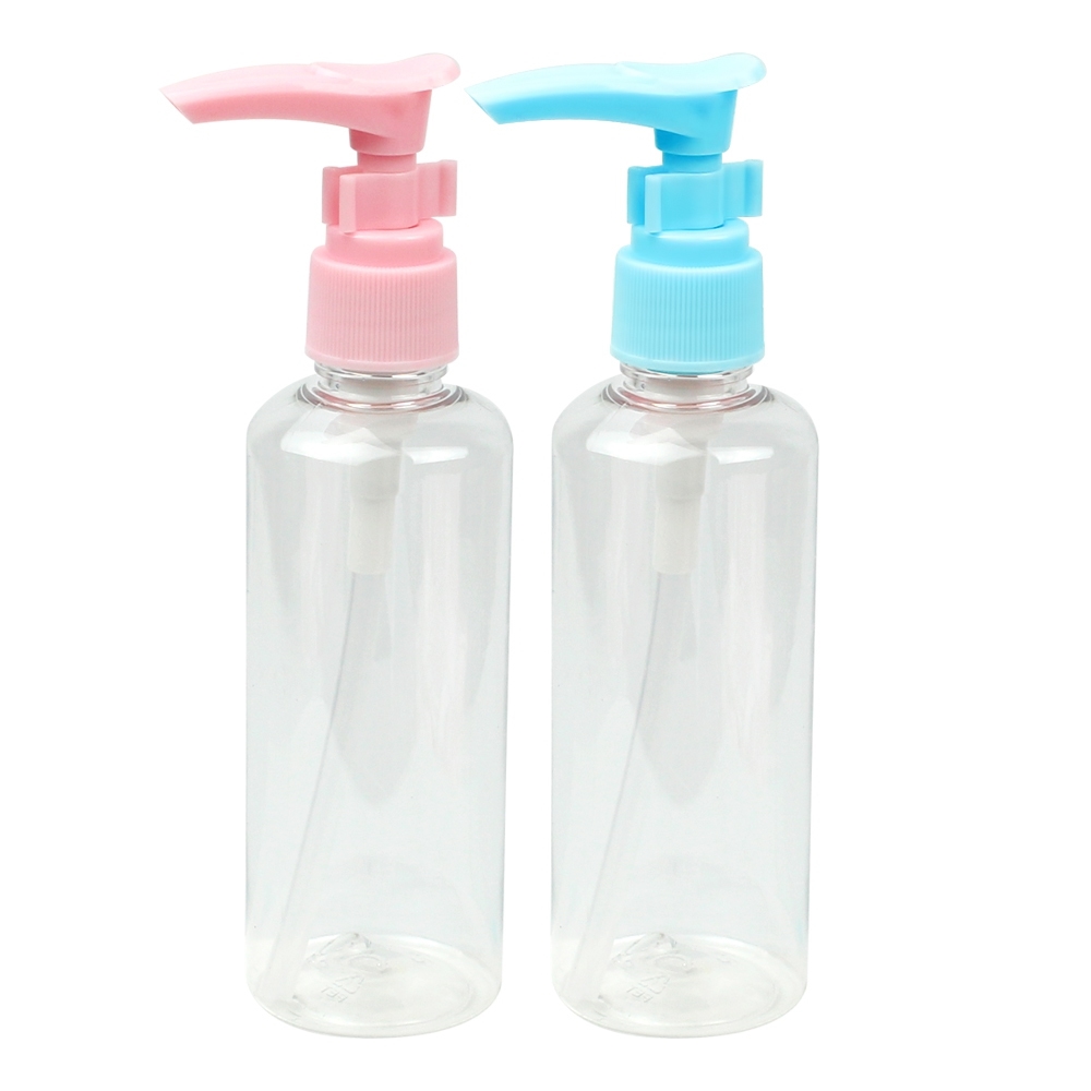 Telecorsa ขวดปั๊ม ขวดพลาสติกใส หัวปั้ม 1ขวด คละสี รุ่น Spray-Pump-Bottle-00h-June3-Beam