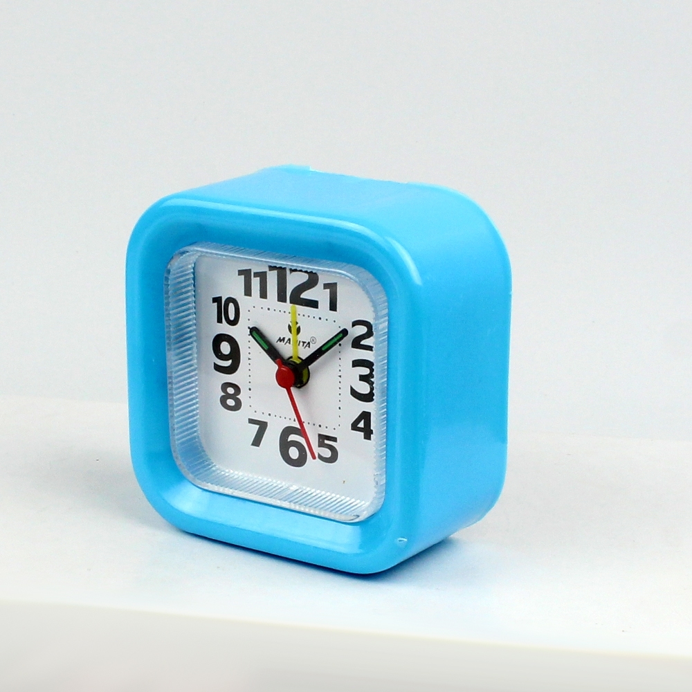Telecorsa Alarm Clock Square Shape Alarm Clock TA-333 Model Square-plastic-Alarm-Clock-TA-333-00b-Song