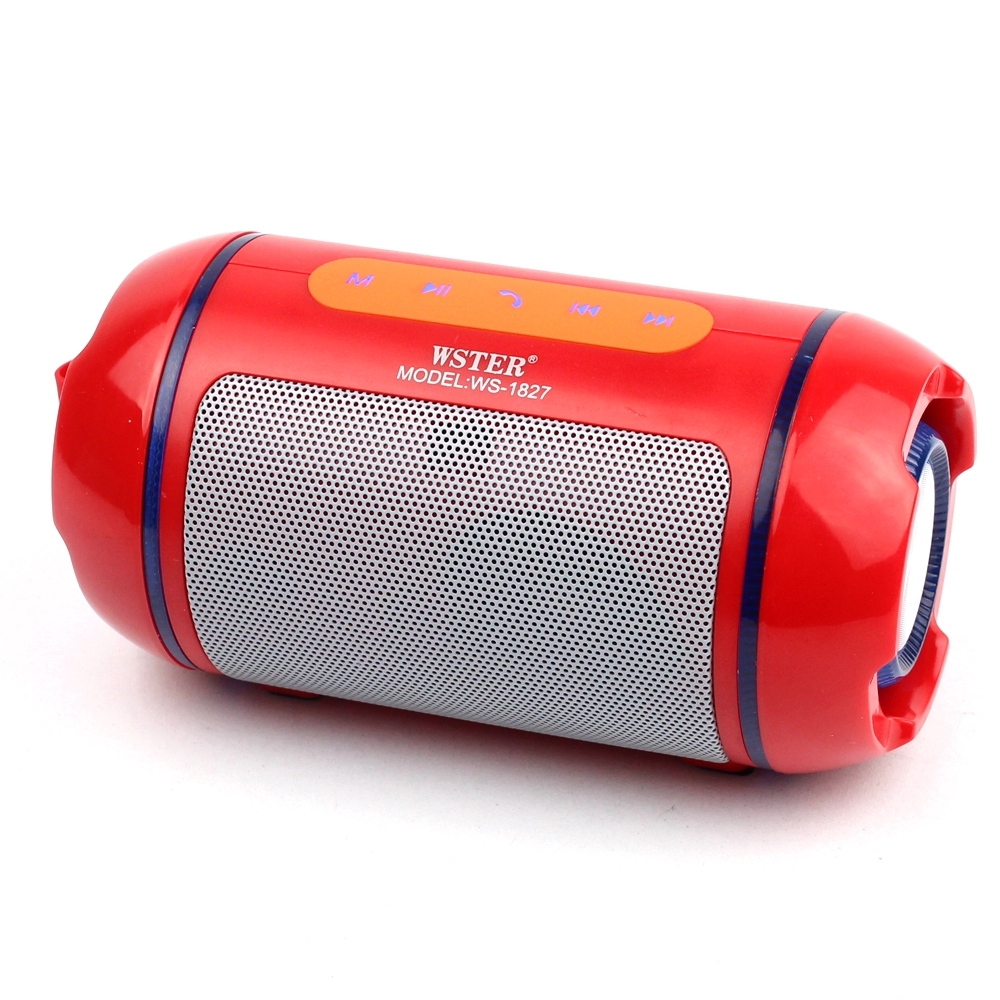 Telecorsa Bluetooth Speaker WSTER WS-1827 Model Ws-1827-10b-K3