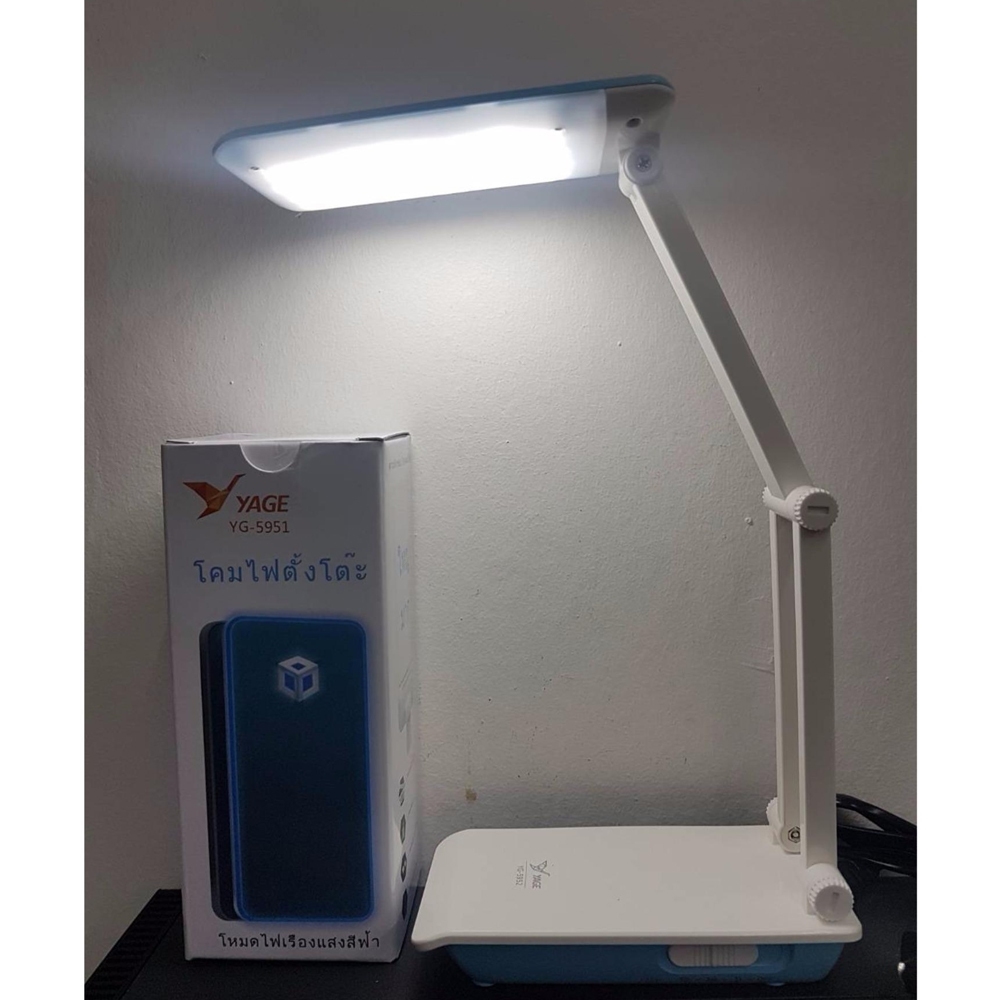 Telecorsa โคมไฟ LED โคมไฟตั้งโต๊ะ โคมไฟอ่านหนังสือ Yage YG-5951 รุ่น YG-5951-a01-K3