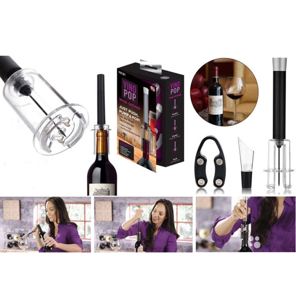 Telecorsa ที่เปิดไวน์ VINO POP Wine Opener รุ่น VinoPOP-05b-J1