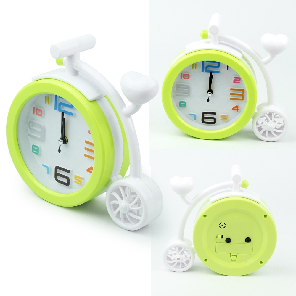 Telecorsa  นาฬิกา  นาฬิกาตั้งโต๊ะ Clock Fashion Clock Series สีเขียวอ่อน รุ่น ClockFashionClock-05e-Song