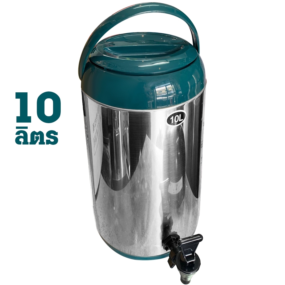 Telecorsa ถังชานม ถังเครื่องดื่ม ขนาด 10 ลิตร รุ่น Bubble-Tea-Bottle-Water-10L-K52A-Suai