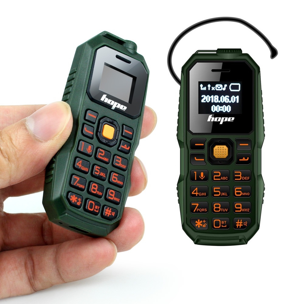 Telecorsa โทรศัพท์มือถือจิ๋ว Hope Mini Phone M60 รุ่น M-60-08c-Capi