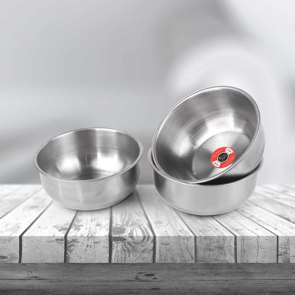 Telecorsa Sauce cups Food cups Rice bowls  11.5 code Stainless-steel-rice-bowl-05g-Boss