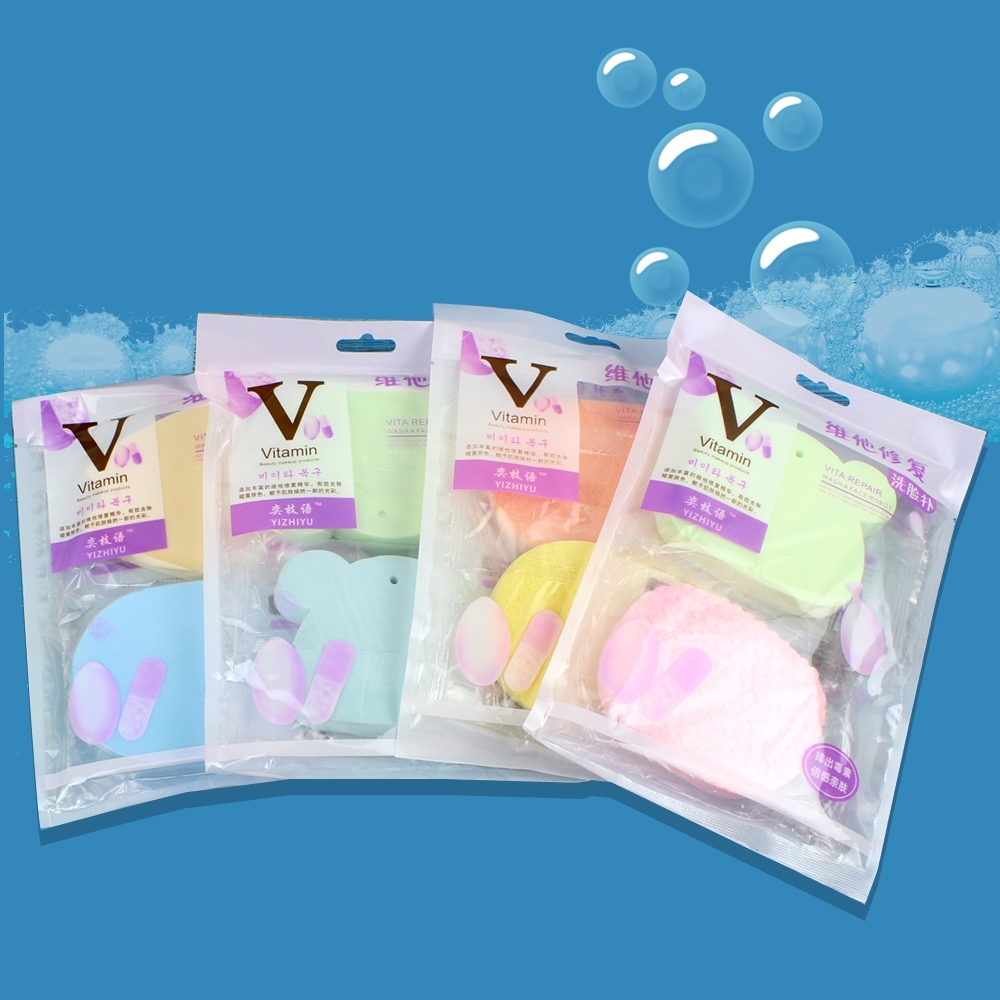 Telecorsa Sponge for Cleaning The Face 1pack / 2pieces (Not Specified) Code Sponge-Circle-Pieces-P-Puff-00i-Boss