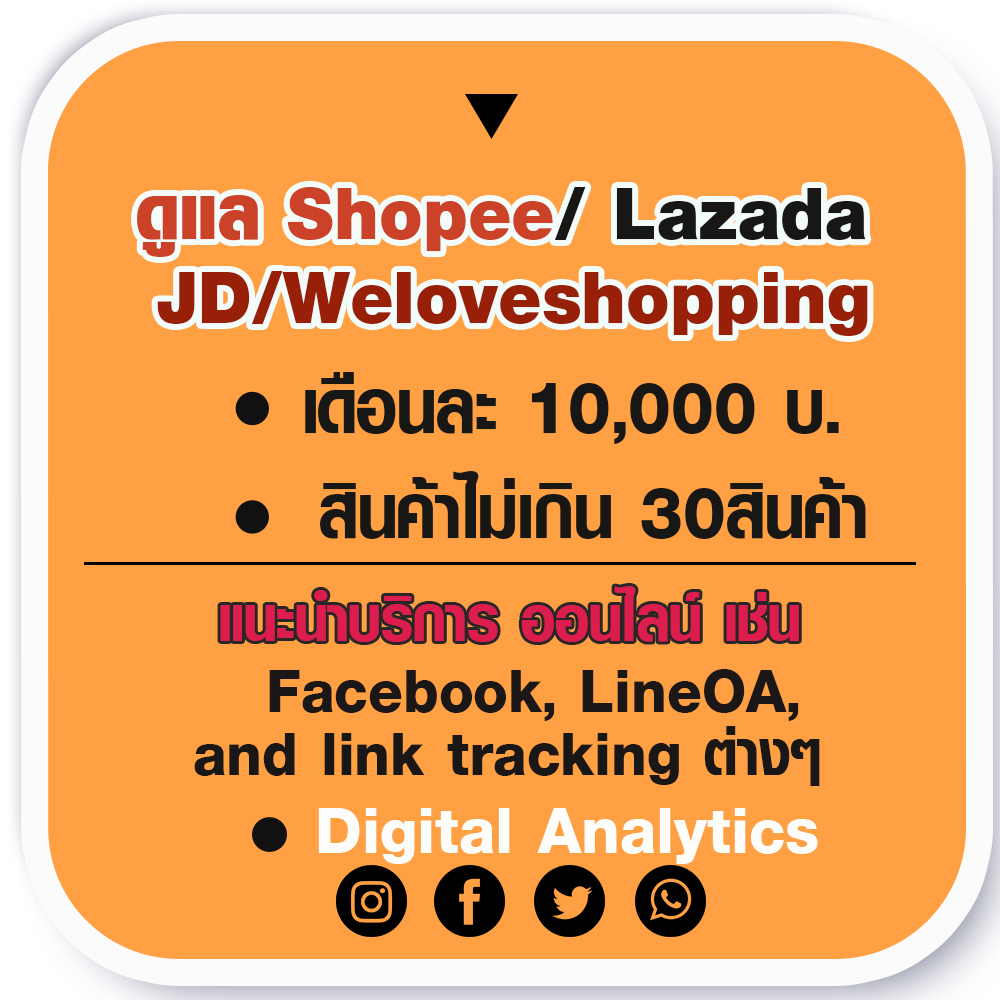 Telecorsa Take care Shopee Lazada JD and Weloveshopping 