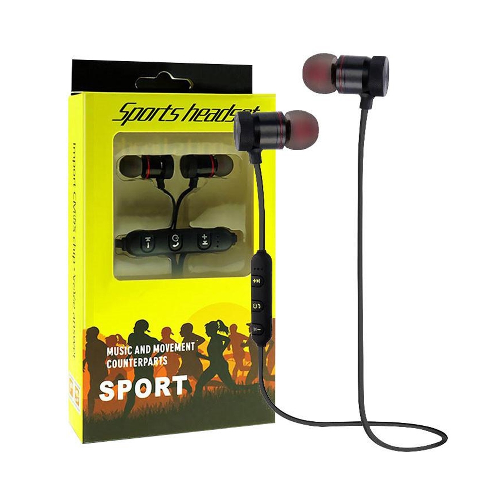 Telecorsa  หูฟังบลูทูธ  หูฟังบลูทูธแนวสปอร์ต หูฟังบลูทูธออกกำลังกาย  Sports Headset รุ่น  SportsBluetooth-00h-Song