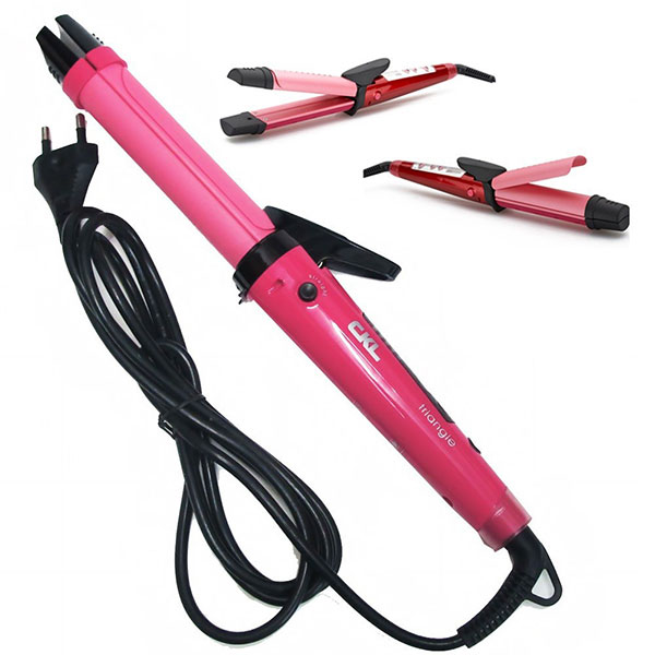 Telecorsa Roll Hair Straightener 2in1 CKL-736 26mm Assorted Colors Model 2in1-Straight-CURL-CKL-736-58A-Song