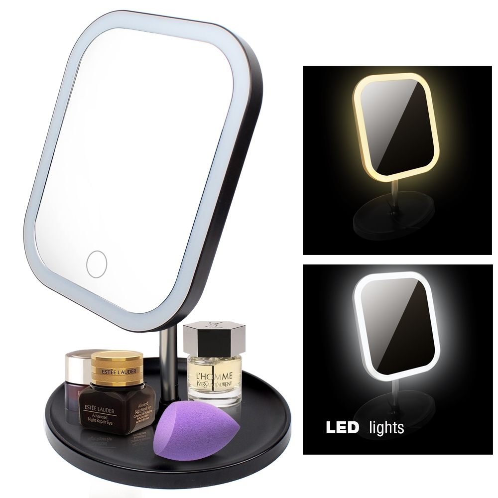 TELECORSA Makeup Mirror with LED Light Simply Beautiful Model Makeup-Mirror-Simply-Beautiful-02B-J1